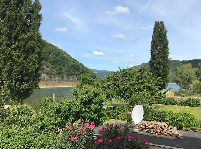 Rheinblickzimmer 홈스테이 보드만 루트빅스하펜